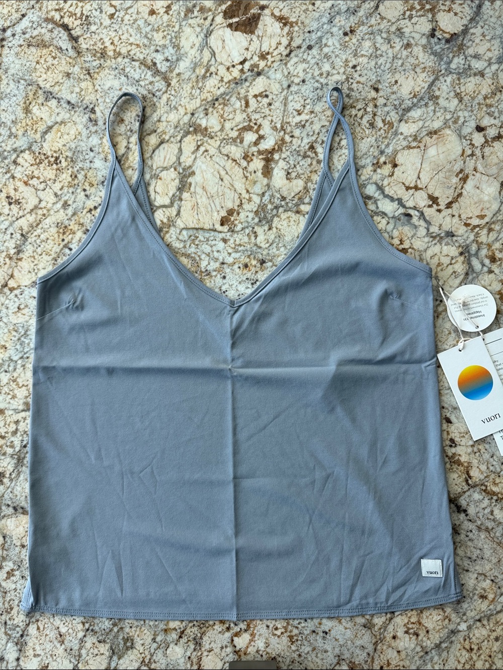 Vuori Women's Light Slate Gray Camisole Tank